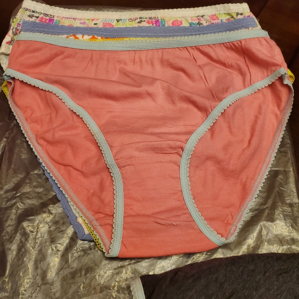 12 Pack Cotton Soft Flex Hi Cut Panty Briefs - Picture 9 of 13